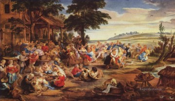 Pedro Pablo Rubens Painting - La Kermesse Peter Paul Rubens